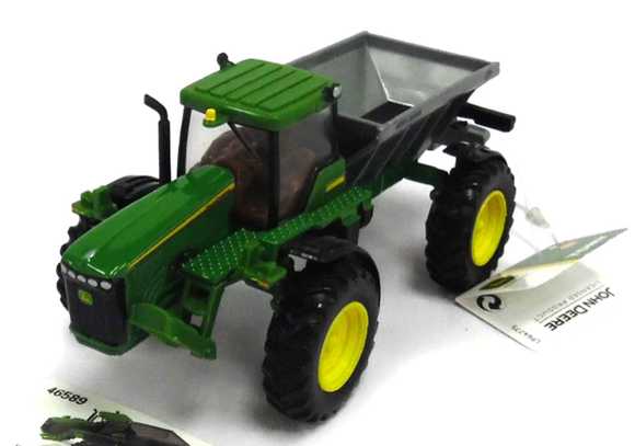 John Deere 46589 1:64 Scale Dry Box Spreader Toy, For Ages 3+