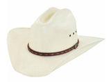 Justin JST1156MRGN Unisex Morgan Straw Cowboy Hats, Ivory White, Size 7.25
