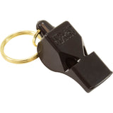 Kemp 10-421-BLK Pealess Fox Whistle, Black