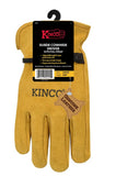 Kinco 50BT-XL Men's GLV Split Cow Ball and Tape Leather Work Gloves, 1 Pair, XL