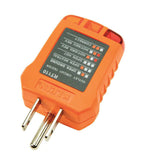 Klein Tools RT110 Outlet Circuit Safety Receptacle Tester 3 Prong Analyzer