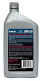 Kohler 25 357 65-S SAE 10W-30 Universal Synthetic-Blend Premium Engine Oil 1qt.