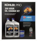 Kohler 25 850 02-S 300 Hour Oil Change Kit with 10W-50 Oil and Oil Filter