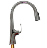 Kohler K-22062-CP Graze Single Hole & Handle Pull-Down Kitchen Faucet - Chrome