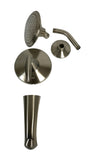 Kohler TS45104-4-BN Alteo RiteTemp Bath Shower Valve Trim Vibrant Brushed Nickel