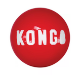 KONG SKB2 Squeaky Signature Ball Toy for Dogs, 2 Pack