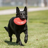 KONG 9" Flyer Frisbee Fetch Large Rubber Dog Toy, Red