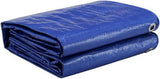 JobSmart KSB2PK1012 Indoors and Outdoors Blue Tarp 10 ft. x 12 ft. 2 Pack