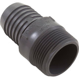 Lasco 1436012 1-1/4"mpt x 1-1/4"b PVC Hose Barb Adapter