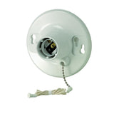 Plastic Pull-Chain Lampholder