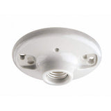 600-Watt 250-Volt White Outlet Box Lampholder