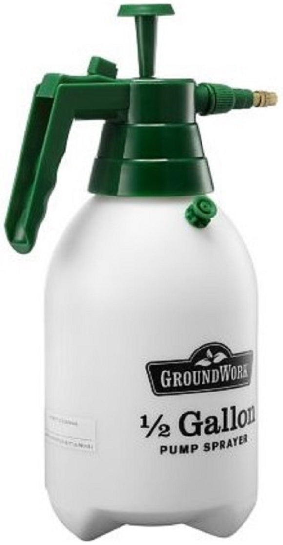 GroundWork LFSX-5073-6 Pump Sprayer 1/2 gal For Indoor and Outdoor