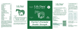 Life Data Labs 21290126 Farriers Formula Double Strength Horse Feed, 11 lb.