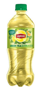 Lipton Pure Leaf Green Tea with Citrus Beverages 20 oz., 1 Single Bottle