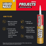 Interior Projects 10 oz. Tan Latex Construction Adhesive