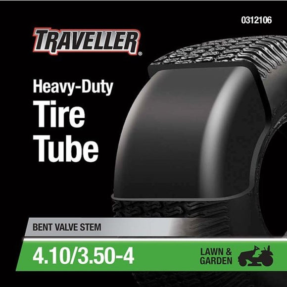 Traveller LTLG-350 4.1/3.5-4, 4.1x3.5-4 Lawn and Garden Inner Tire Tube