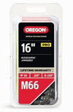 Oregon M66-21 Metal Semi-Chisel 16" 66 Link SpeedCut Chainsaw Chain