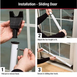 Master Lock 265DCCSEN Adjustable Dual Function Door Security Bar
