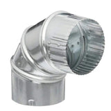 4 in. 90 Deg. Round Adjustable Elbow
