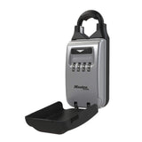 Lock Box, Resettable Combination Dials, Adjustable Shackle