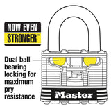 Outdoor Padlock with Key, 1-9/16 in. Wide, 3 Pack
