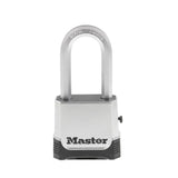 Heavy Duty Outdoor Combination Lock, Resettable, 2 in. Shackle