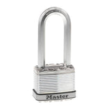 Heavy Duty Outdoor Padlock with Key, 2 in. Wide, 2-1/2 in. Shackle, 2 Pack