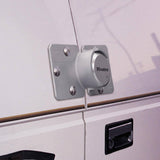 Heavy Duty Padlock with Key, Hidden Shackle (Hasp Included)