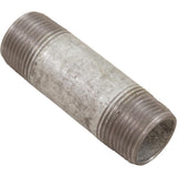 Matco Norca ZNG043 3" x 3/4" Male Pipe Thread Galvanized Nipple