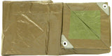 JobSmart MDBG1216 12 ft. x 16 ft. Poly Tarp Reversible, Brown/Green, Medium-Duty