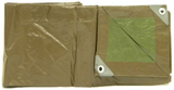 JobSmart MDBG2020 Outdoors Poly Tarp Brown & Green 20 ft. x 20 ft. Polyethylene