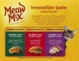 Meow Mix 2927450236 Poultry and Beef 24 Cups Variety Pack 2.75 oz. Wet Cat Food