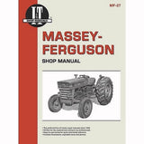 I&T Shop Manuals MF27 Massey Ferguson for Model MF135 Special, MF150, and More