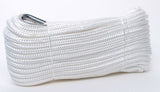 Mibro 459021BGTS 3/8in x 100ft Nylon Double Diamond Braid Marine Anchor Line