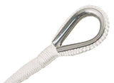 Mibro 459021BGTS 3/8in x 100ft Nylon Double Diamond Braid Marine Anchor Line