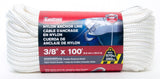 Mibro 459021BGTS 3/8in x 100ft Nylon Double Diamond Braid Marine Anchor Line
