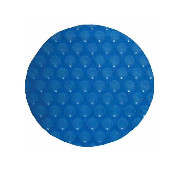 Midwest Canvas MW24HVY 24' Round Solar Cover - Blue/Clear