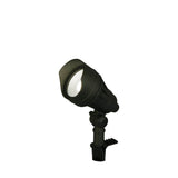 9.8-Watt Millennium Black Adjustable Light Color Outdoor Integrated LED Landscape Flood Light