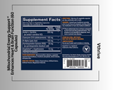 Mitochondrial Energy Support " Enhances Heart & Brain Function (60 Capsules)