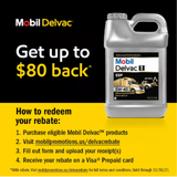 Mobil 125419 Delvac 1 ESP Full Synthetic Diesel Engine Oil 5W-40, 2.5 Gal