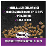 MouseX 620201 NonToxic Rat and Mouse Killer 1 lb. Bag