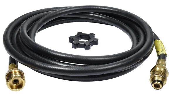 Mr. Heater F272702R 12 ft. Propane Hose Assembly for Propane Tank Heater