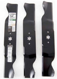 MTD 490-110-M117 Deck High-Lift Lawn Mower Blade Set, 54 in. - 3pcs.