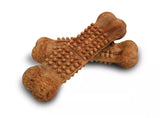 Nylabone Natural Nubz Grande Edible Peanut Butter Flavor Dog Chew Treats 2 Count