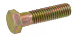 Hillman 883380 5/8 in. x 4 in. Grade 8 Yellow Zinc Hex Cap Screw 1 pack