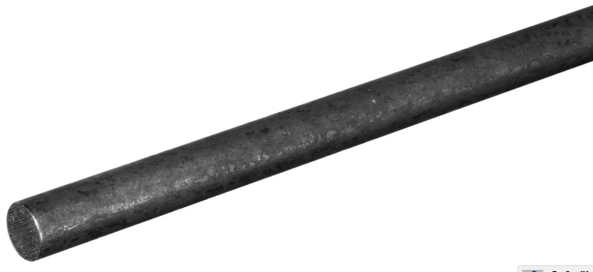 Hillman 11614 SteelWorks Weldable Solid Plain Steel Rod- 5/16 in. x 36 ...