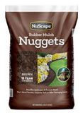 GroundSmart GSNG08BN96A Premium Brown Rubber Nugget Mulch 0.8 cu. ft.