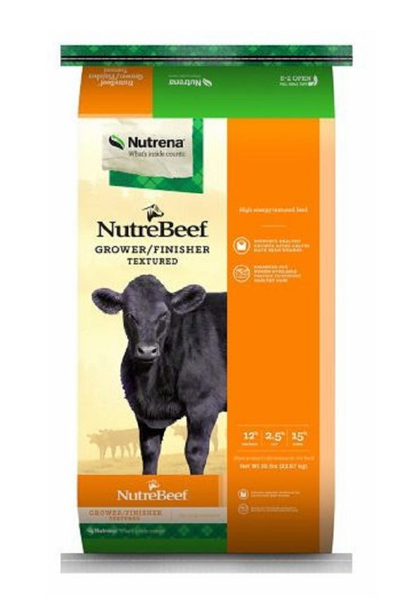 Nutrena 80674 Livestock Feed 50 lb. NutreBeef Cattle Grower/Finisher Supplement