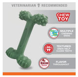 Nylabone NEHB004P Power Chew Easy Hold Bone Bacon, Green