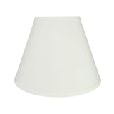 12 in. x 9 in. Off White Hardback Empire Lamp Shade